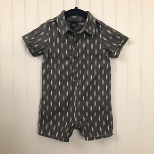 Baby Gap Shorty One Piece Button Front Romper